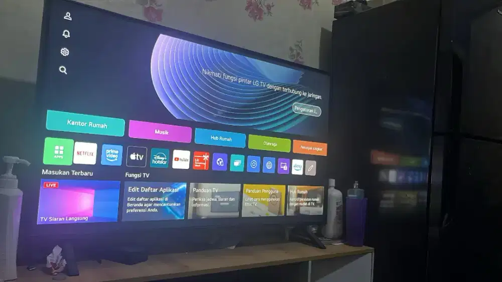 tv LG 50 inch nominus