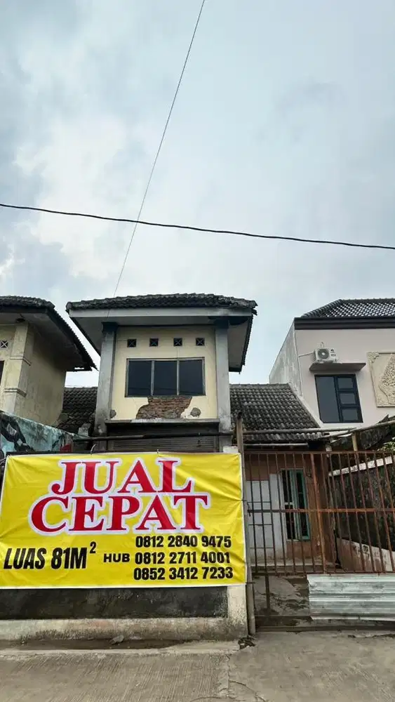 Jual Tanah + Bangunan