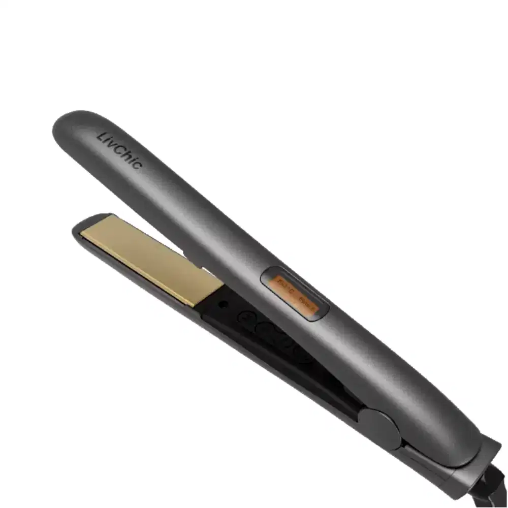 LivChic Official 2IN1 Catok Rambut untuk Meluruskan Keriting