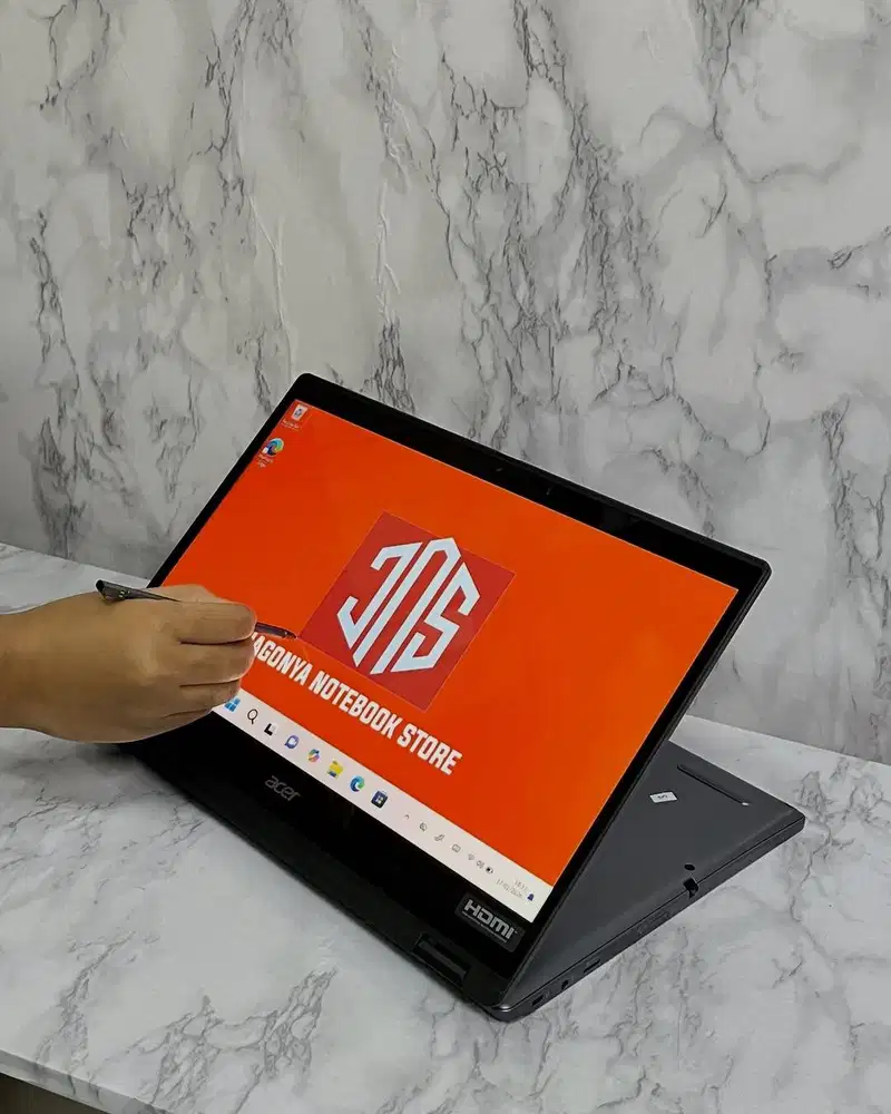 ACER TRAVELMATE SPIN P414RN i3 1115G4 RAM 8GB SSD 256GB Layar 14 FHD