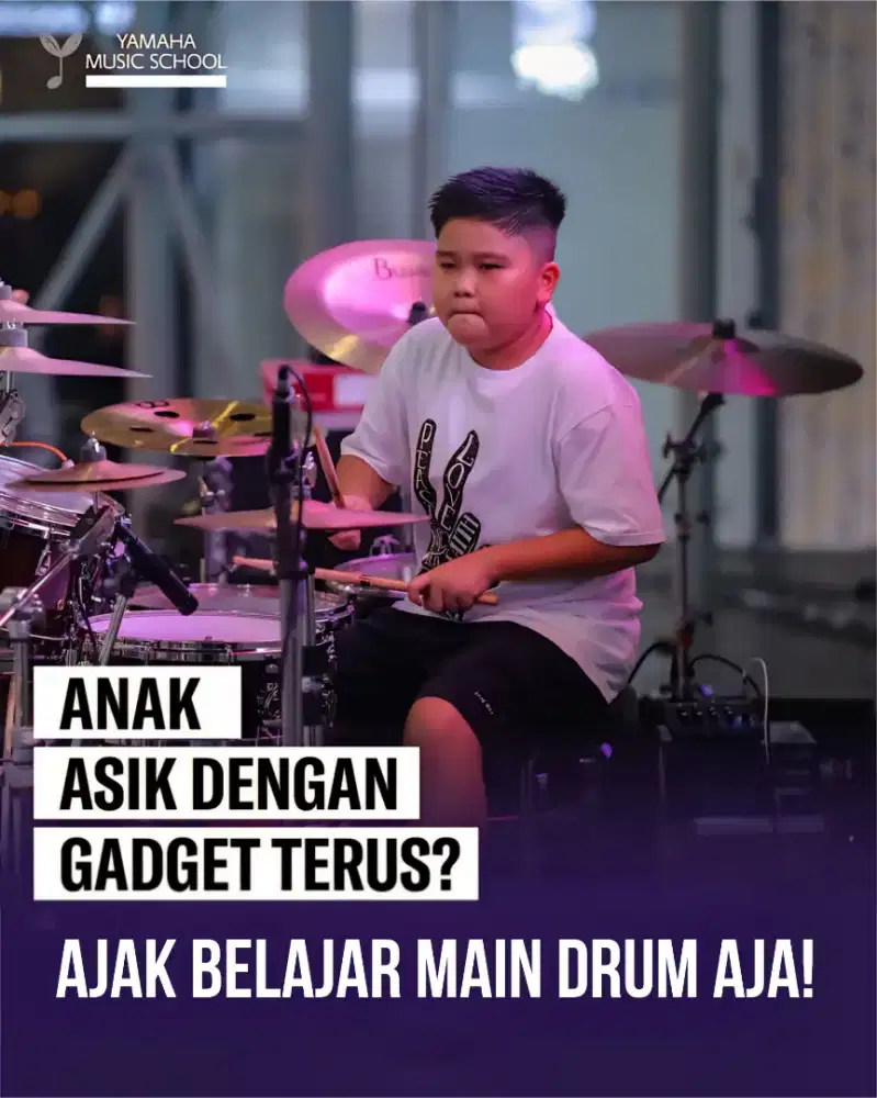 Belajar Drum Untuk Si Kecil