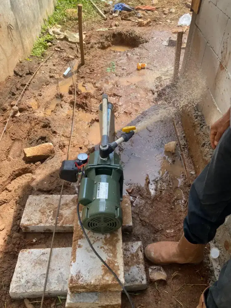 Sumur bor dan service pompa air