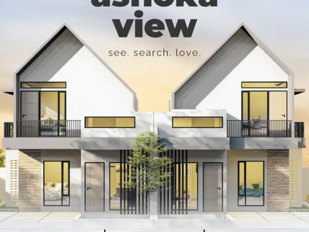 Hunian Mewah 2 Lantai Berkonsep Skandinavia – Syariah tanpa Bank Gunung Sindur!
