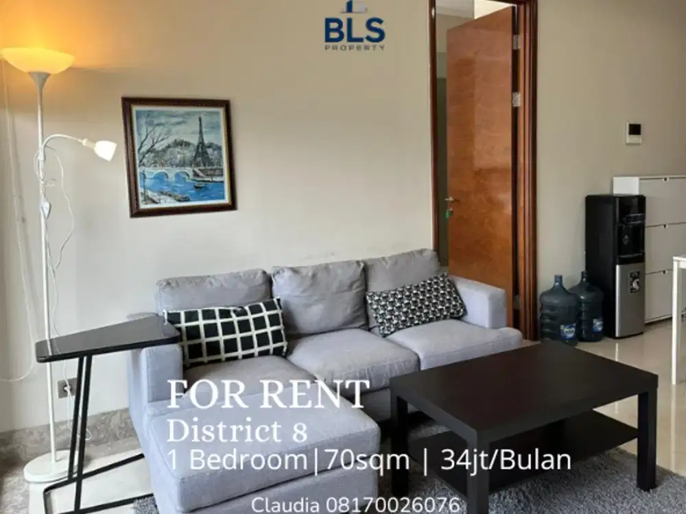 FOR RENT Apartment District 8 1BR