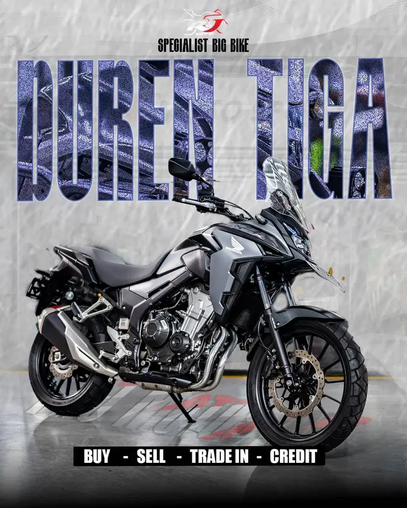 ‎Honda CB500X CB 500 Pajak 12.2026 Km 2.000an warna Hitam Full Paper