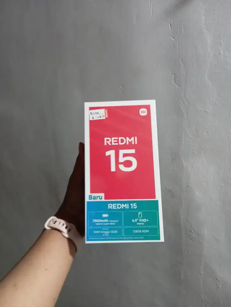 MURAH REDMI 15 8/256 GB