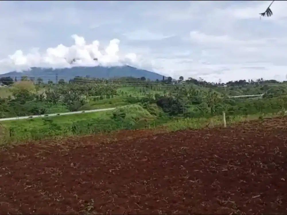 Tanah Murah View Gunung Salak di Ciambar Sukabumi