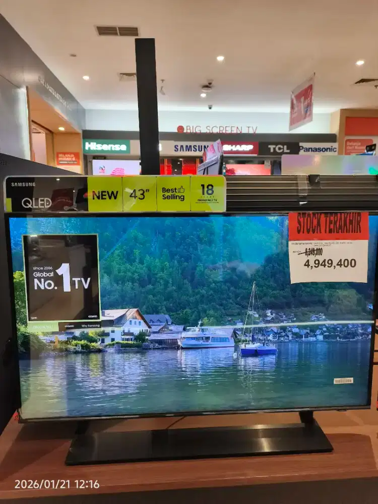 SAMSUNG QLED SMART 4K 43