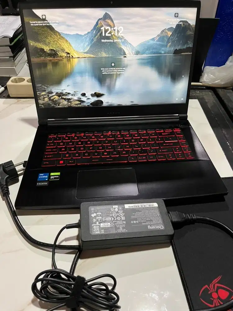 Laptop MSI Gen intel (11) core(TM) i5-11400H 2.70GHz