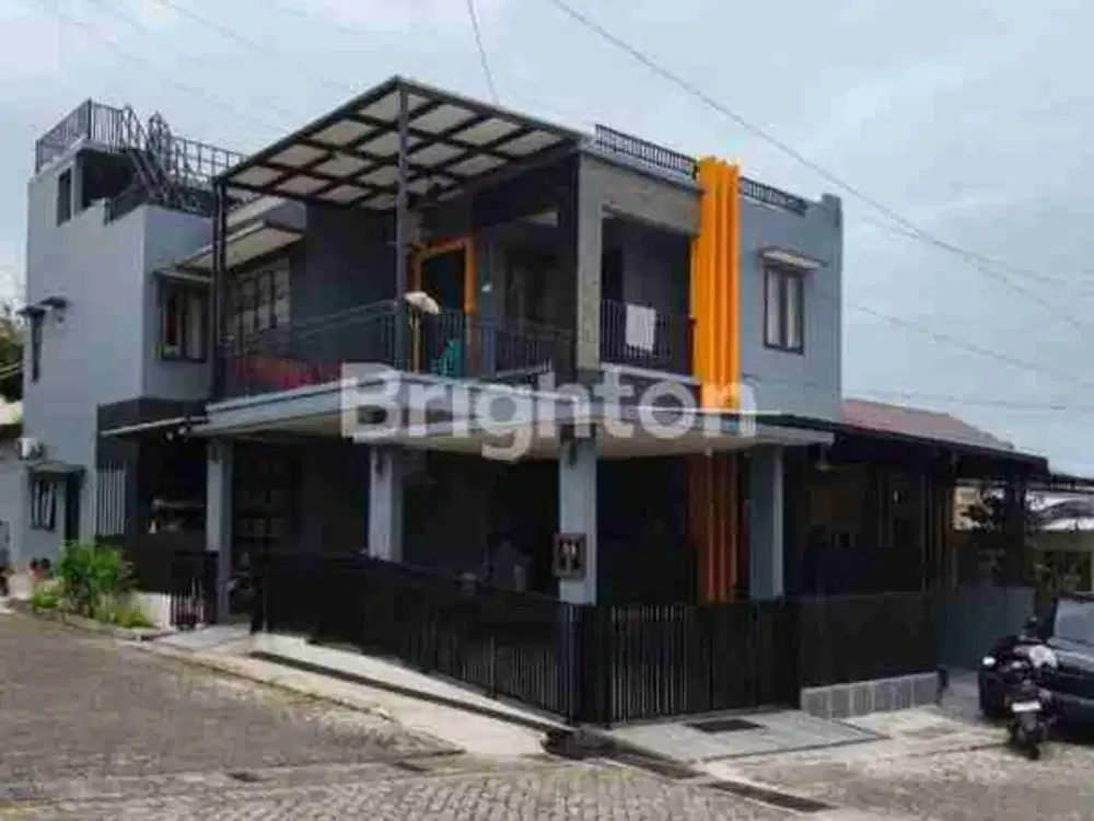 DIJUAL RUMAH CANTIK 3 LANTAI FULLFURNISH DAERAH TENGAH KOTA BERNUANSA MINIMALIS LOKASI DALAM PERUMAHAN SEPINGGAN PRATAMA  AMAN NYAMAN HARGA NEGO