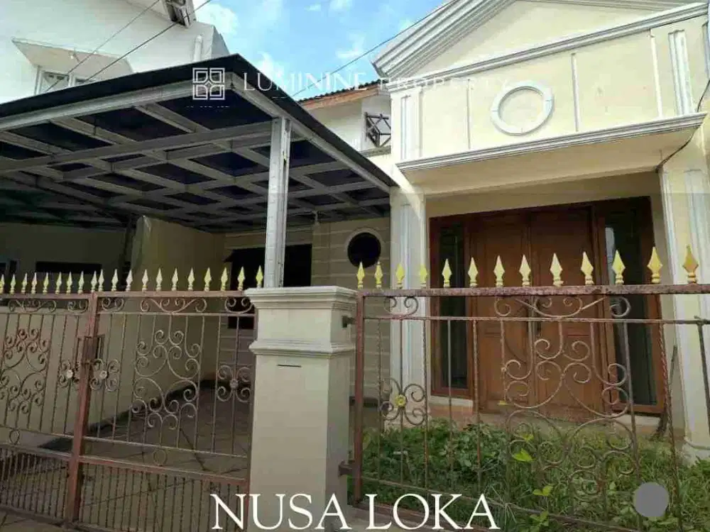 RUMAH DISEWAKAN DI NUSALOKA, BSD CITY