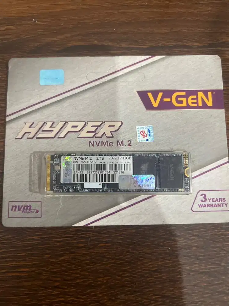 SSD NVMe M.2 VGEN Hyper 2TB