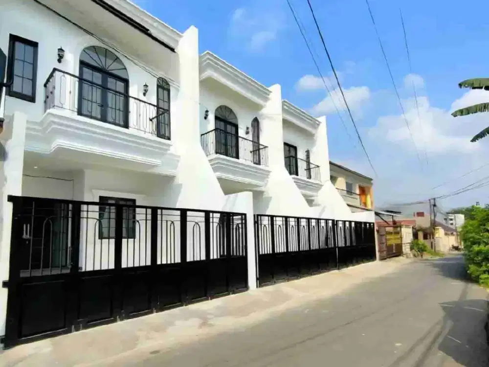 [LT 100m2] Rumah 2 Lantai (American Style) Cipinang, Jatinegara Jakarta Timur
