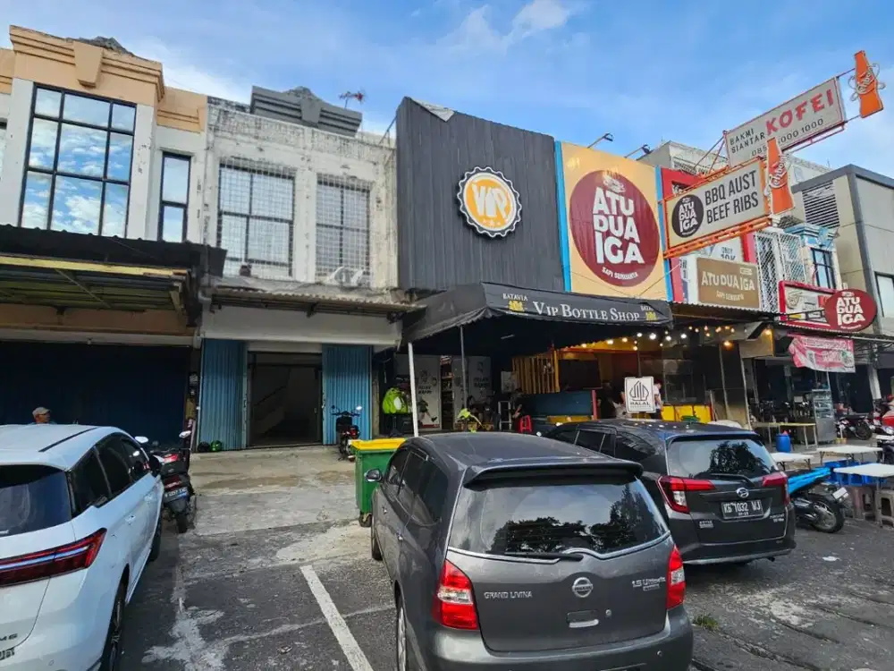 Ruko HIbrida Raya disewakan jalan utama lokasi strategis kelapa gading!