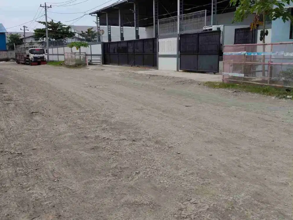 Dijual Gudang Baru 2600 meter Kawasan Industri Candi Gatot Subroto Semarang