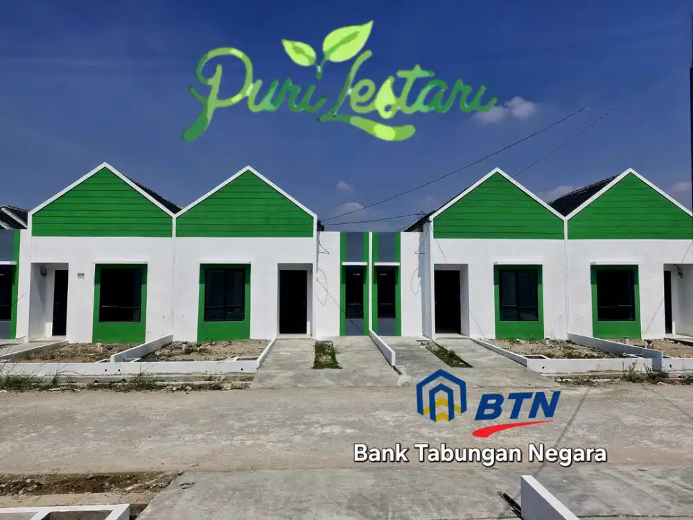 PURI LESTARI , SUBSIDI 2KT , 1 KT . FASILITAS FREE AIR PDAM.