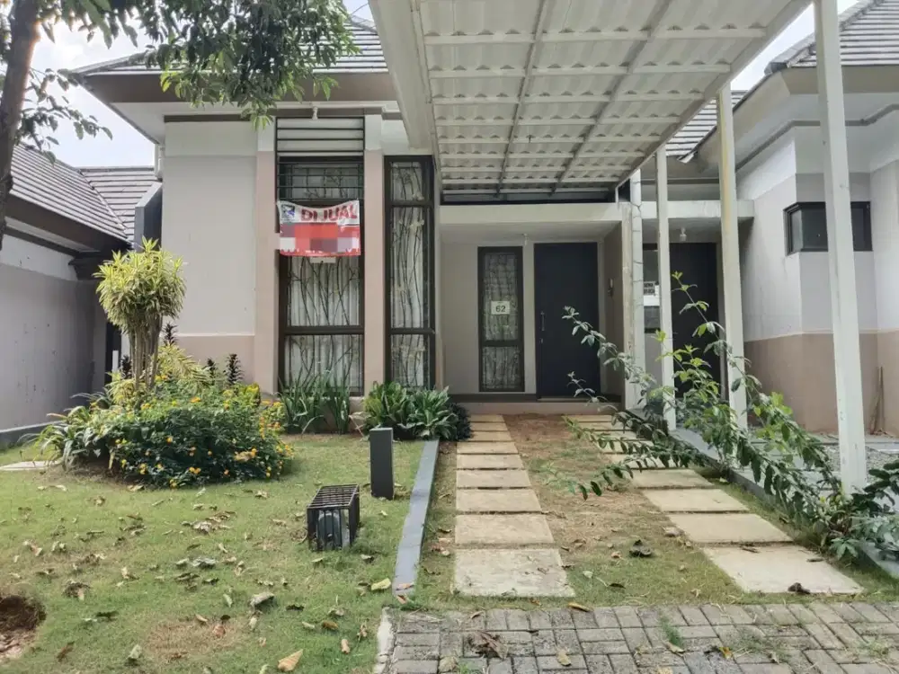 Rumah Minimalis Siap Huni View Pegunungan DEpan Green Area Sentul City Bogor