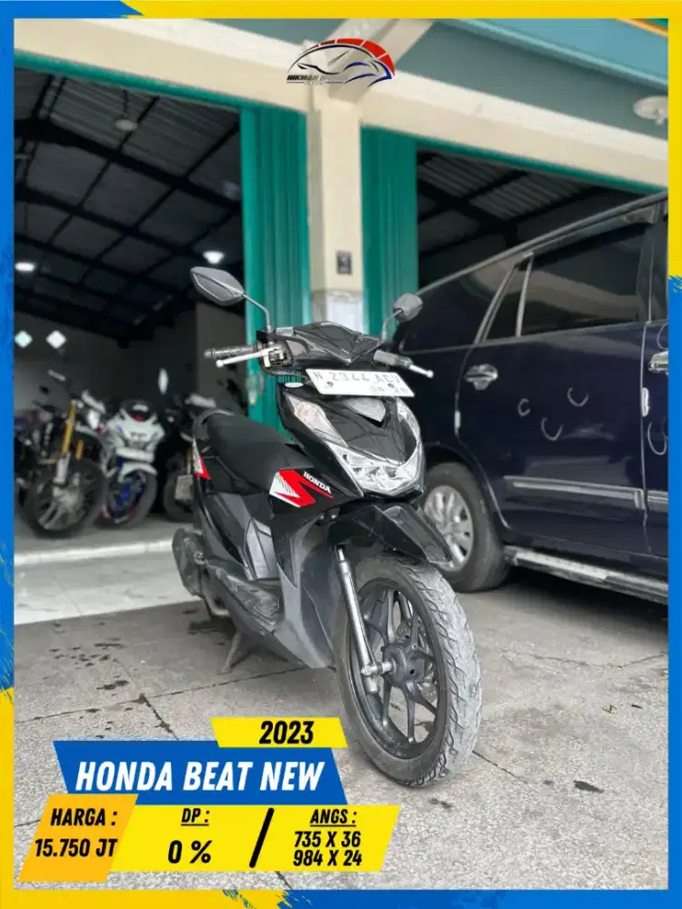 HONDA BEAT NEW 2023 MURAH MERIAH MASZEHH HIKMAH MOTOR KEPUH MALANG