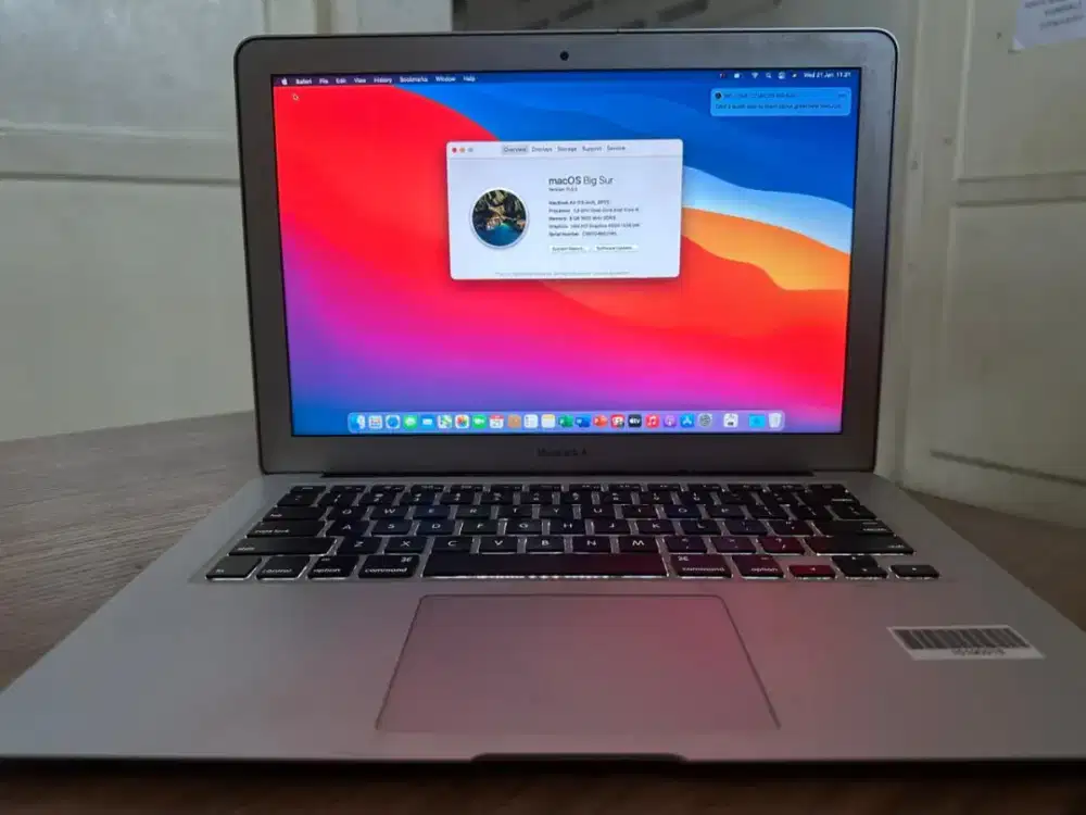 Macbook Air 2017 SSD 256 ( second)