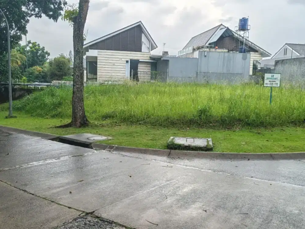 Dijual Kavling Siap Bangun, Posisi Hook dekat ke Ah poong & AEON Mall Sentul City