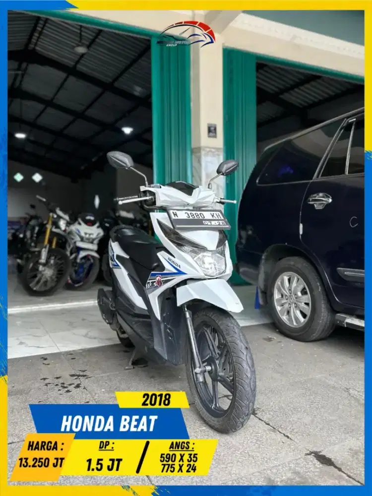 HONDA BEAT 2018 BEKAS BERKUALITAS HIKMAH MOTOR KEPUH MALANG