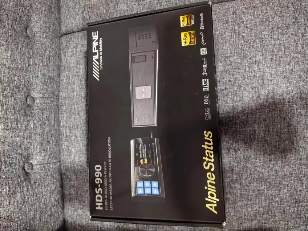 Alpine Status HDS-990 like new segel resmi