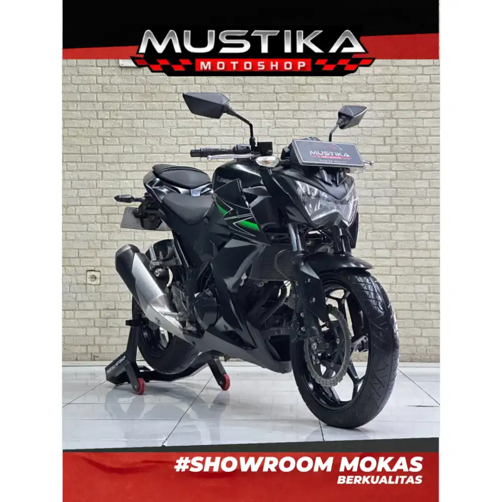 Perfect Condition!!Kawasaki Z 250 Naked 2013 N Kota Black-Mustika