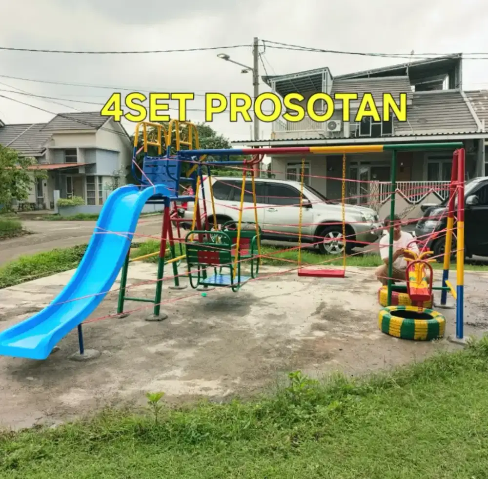AYUNAN BESI .MAINAN 4SET PROSOTAN. GRATIS ONGKIR JABODETABEK
