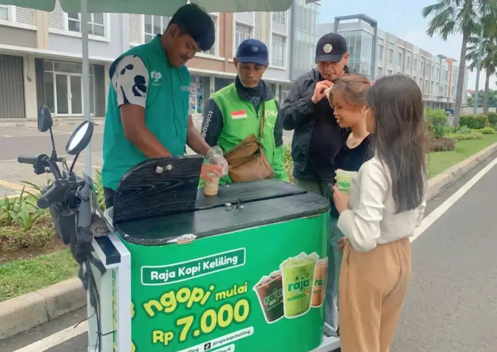 Lowongan untuk penjual kopi keliling