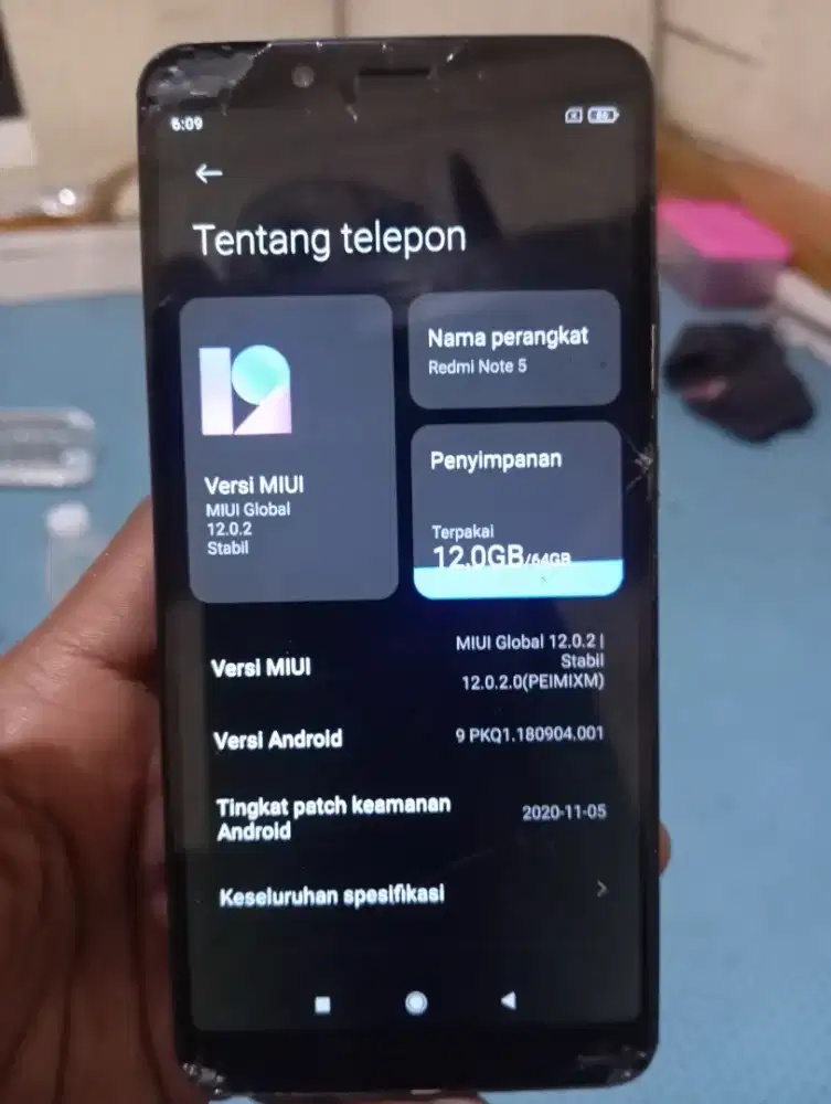 Hp Minus Redmi Note 5