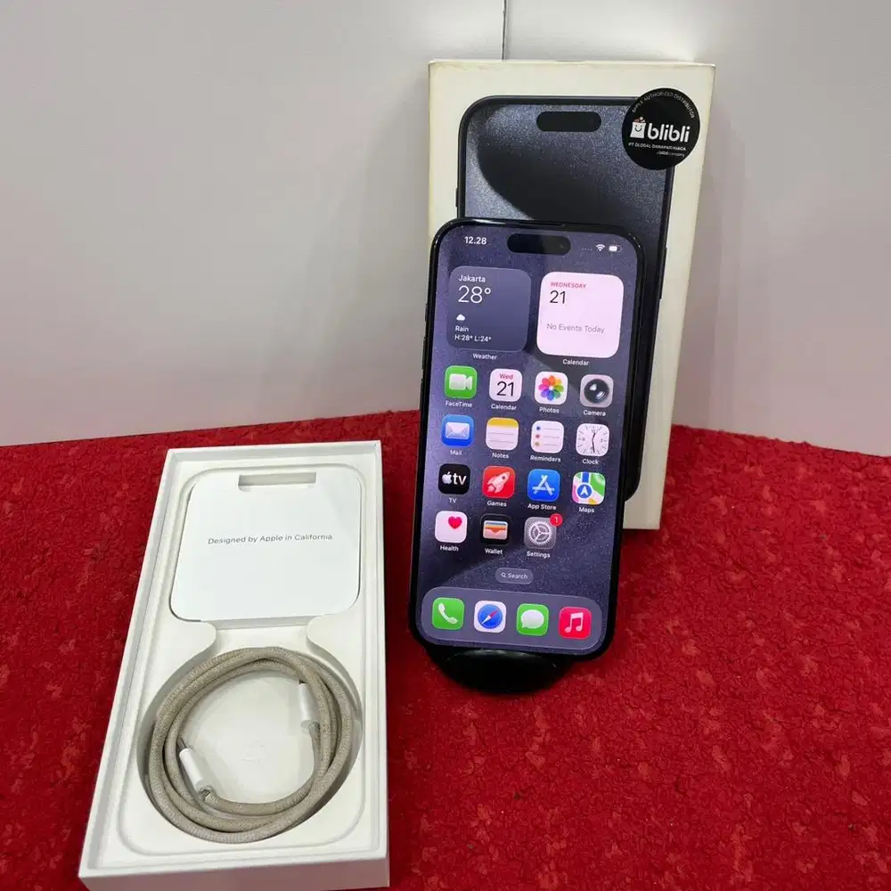 Iphone 15 Pro 128 GB Blue Titanium