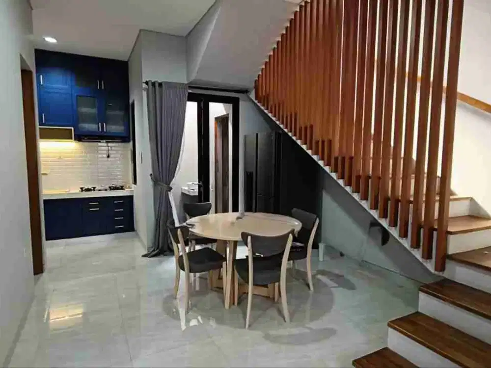 Disewakan rumah full furnished di cluster super aman dan nyaman area  Solo Barat