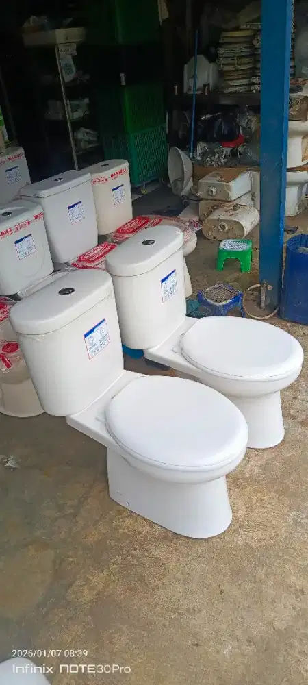 Closet duduk toto cw 421 j siap pakai