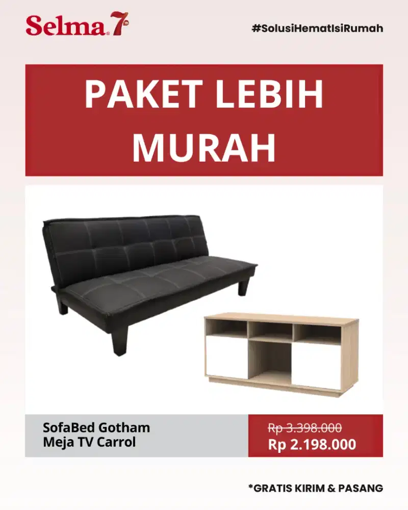 Sofabed Meja TV
