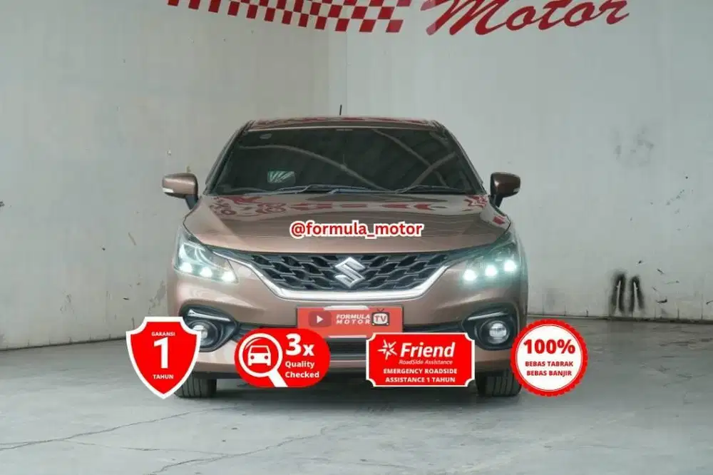 Suzuki Baleno HB Matic tahun 2023 warna coklat baleno Hatchback
