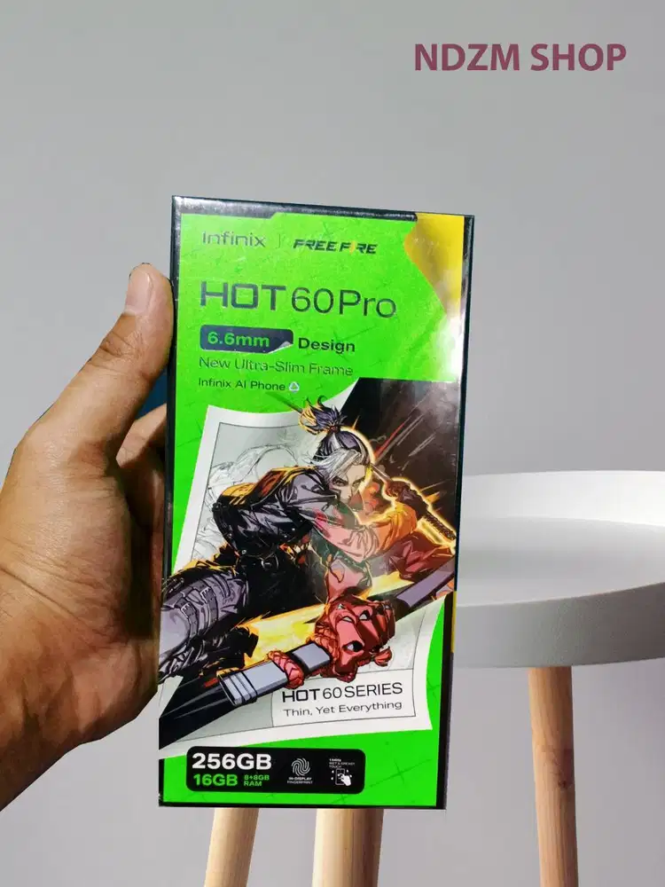 INFINIX HOT 60 PRO 8/256 BLACK NEW SEGEL GARANSI RESMI