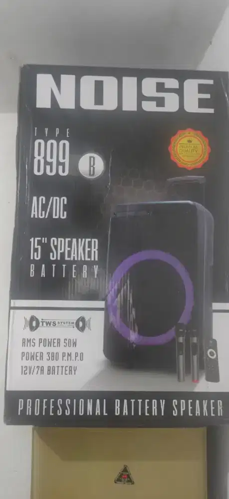 Speaker aktif 15in karaoke suara bass