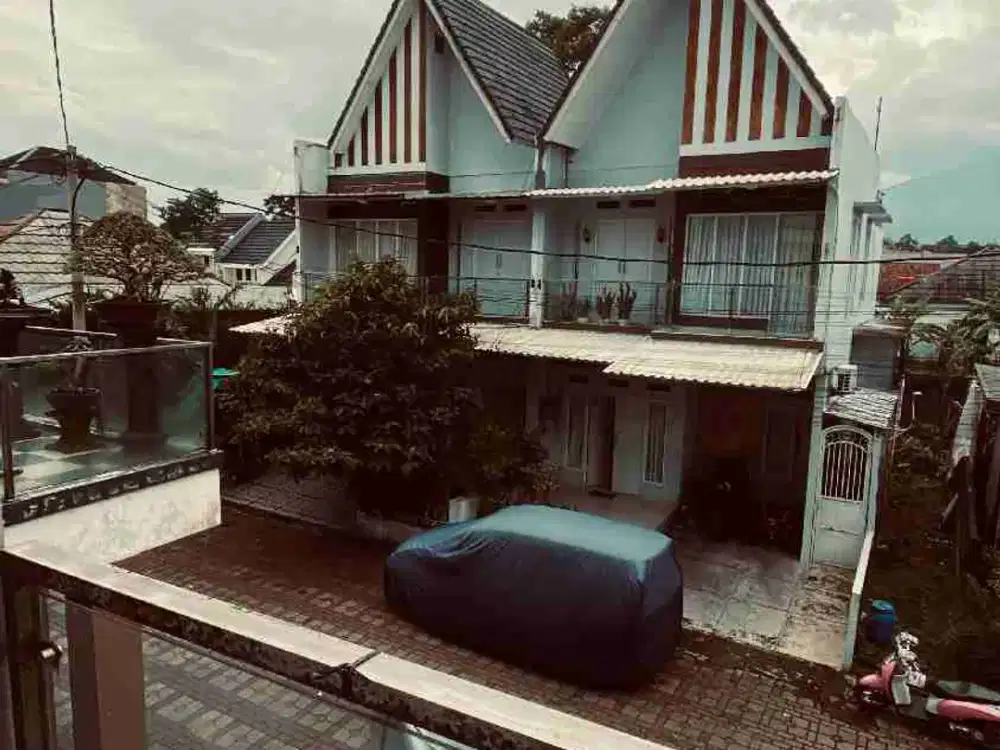 dijual rumah view mountain sejuk akses lewat BNR atau pancasan