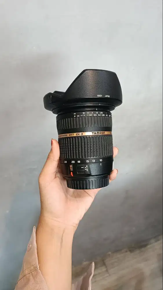 LENSA TAMRON 10-24MM F3.5 - 4.5 FOR CANON