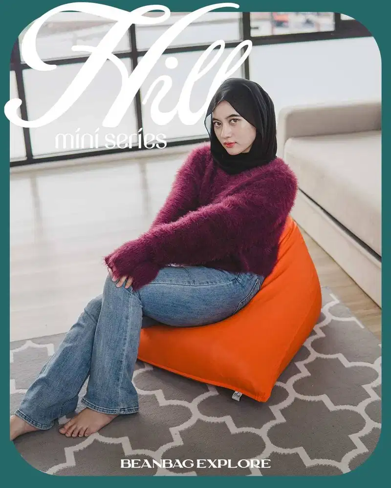 Bean Bag Hill Waterproof Termasuk Isi