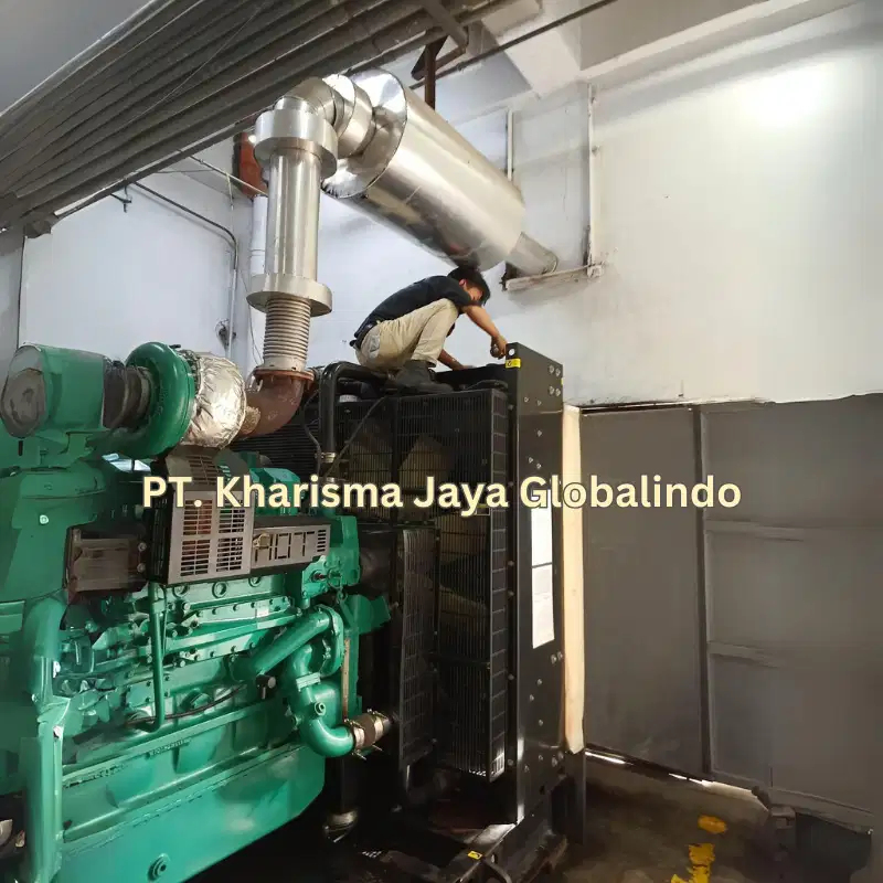 Knalpot Silencer Muffler Genset KHARISMA JAYA GLOBALINDO