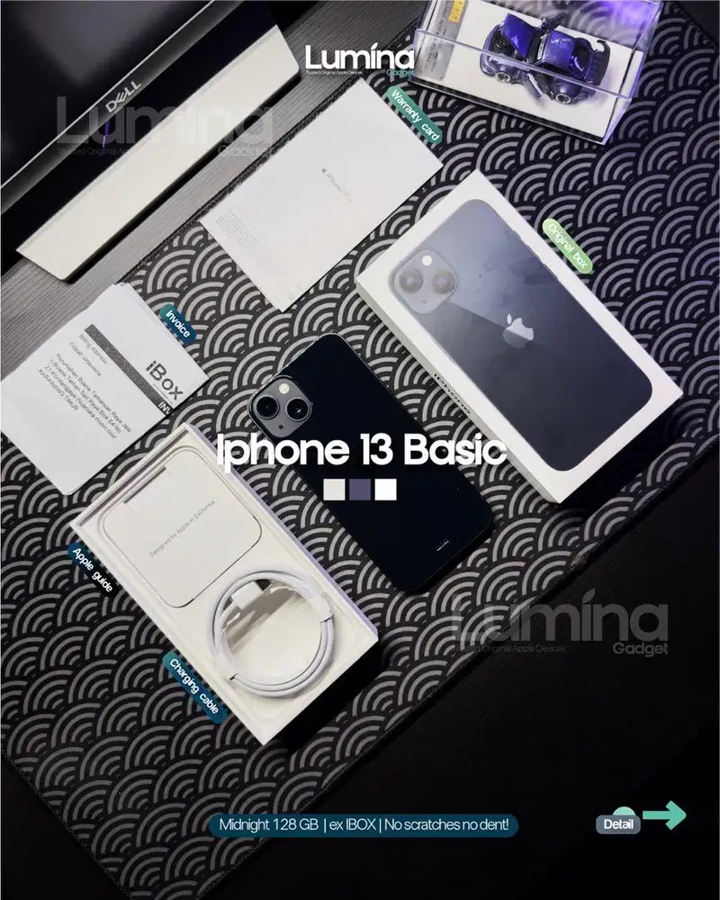 Iphone 13 128gb IBOX Midnight