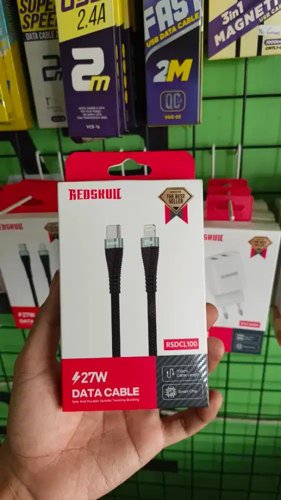 KABEL DATA TYPE C TO LIGHTNING REDSKULL RSDCL100