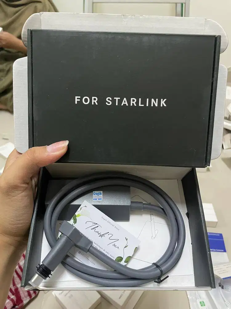 Starlink Ethernet Adapter for Starlink Gen 2 Compatible