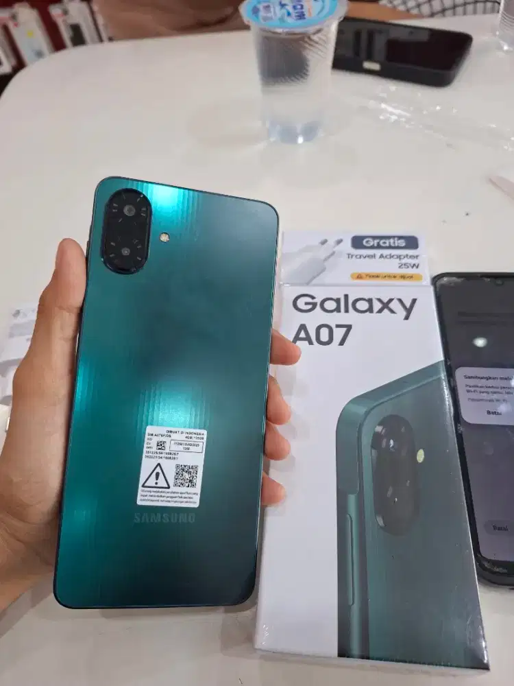 SAMSUNG A07 GREEN 4+4/128