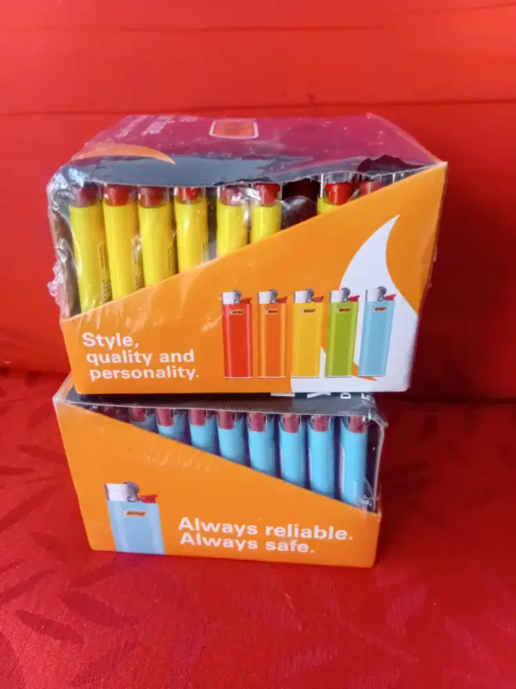 Korek api gas baru isi banyak bandung kota