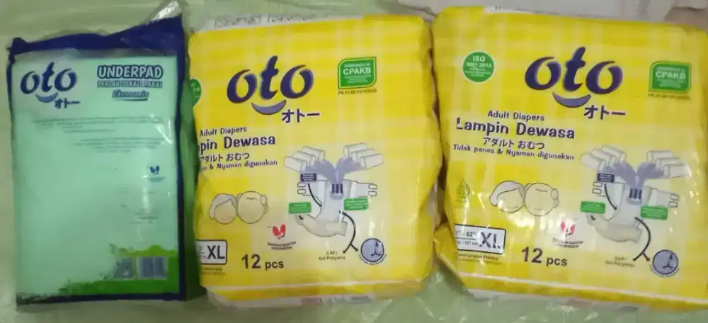 Jual adult diapers / lampin dewasa merk oto