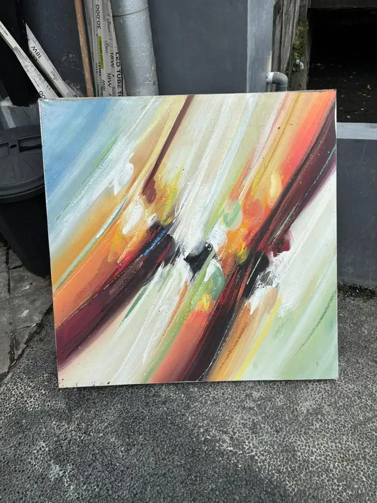 Lukisan 90x90 mantap bagus