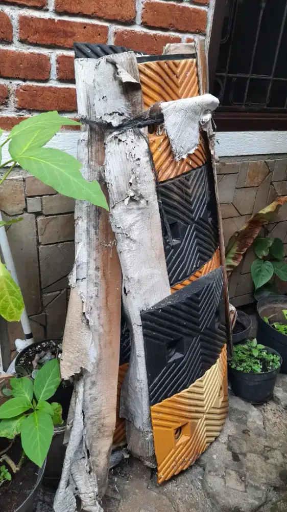 Rubber Speed Bump | Polisi Tidur warna Hitam Kuning
