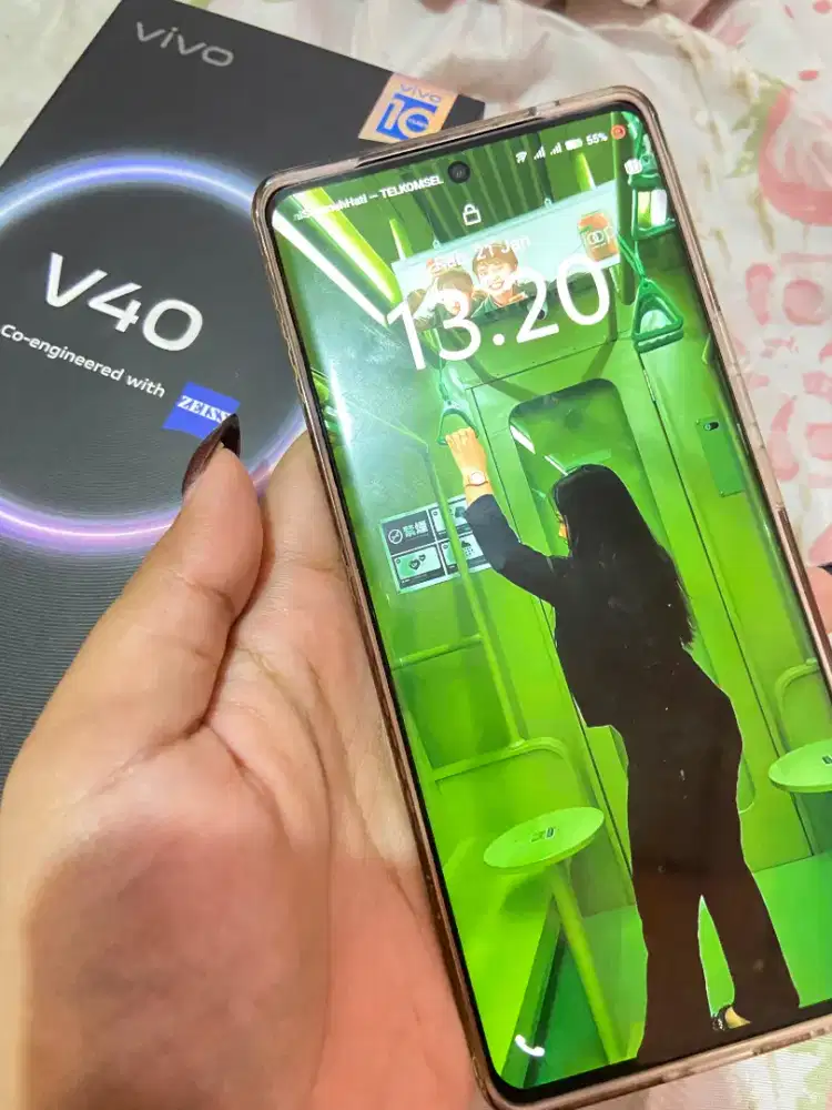 HP VIVO V40 PINK 12+256GB